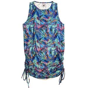 CVG Multiway Dress Side-Tie Adjustable Feathers Constantly Varied Gear Size M/L